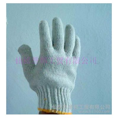 直销本白700g劳保手套 耐磨 穿戴舒适图3