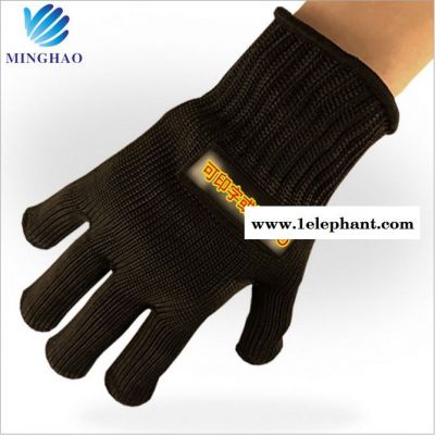 **钢丝防护手套防割防砍手套战术手套防身安保安防劳保手套图2