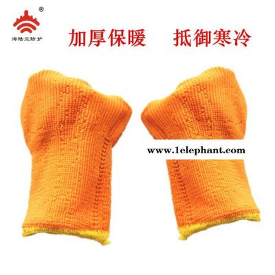 劳保手套柔软耐磨防滑男女春秋冬天工地干活工作加厚保暖手套图6