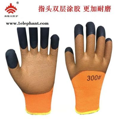 劳保手套柔软耐磨防滑男女春秋冬天工地干活工作加厚保暖手套图7