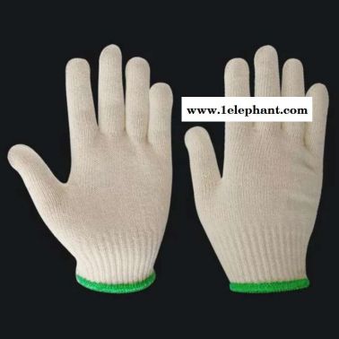 劳保手套批发多规格A级灯罩棉手套耐磨防护手套细棉纱线手套