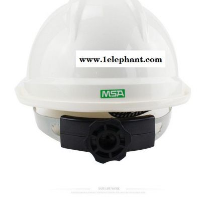 【MSA】梅思安 V-GARD ABS 豪华型安全帽 带透气孔 师傅的 安全防护图2