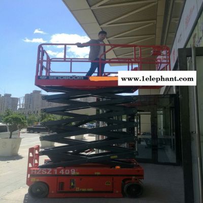 北京捷倢JJIE升降机GTWY24m升降机厂家 多桅柱式铝合金升降机 出租升降机图6