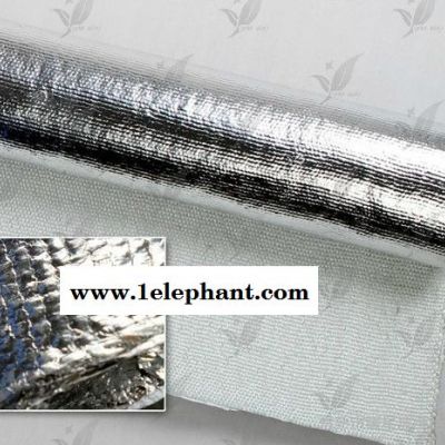 供应铝箔布隔热服面料 防护服面料 铝箔布阻燃规格齐全加宽加厚图3