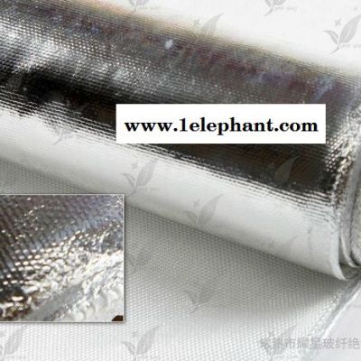 供应铝箔布隔热服面料 防护服面料 铝箔布阻燃规格齐全加宽加厚图2
