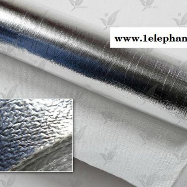 供应铝箔布隔热服面料 防护服面料 铝箔布阻燃规格齐全加宽加厚