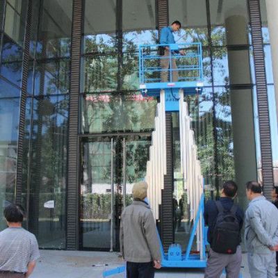 北京捷倢JJIE升降机 GTWY12双柱铝合金升降机 出租剪叉升降机 单柱式升降机 双柱式升降机图3