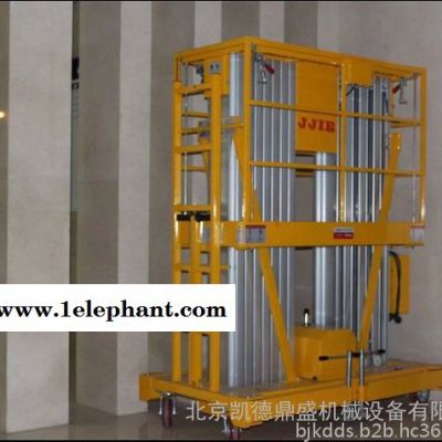 北京捷倢JJIE升降机 GTWY12双柱铝合金升降机 出租剪叉升降机 单柱式升降机 双柱式升降机图7