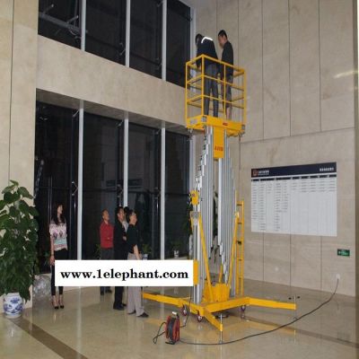 北京捷倢JJIE升降机 GTWY12双柱铝合金升降机 出租剪叉升降机 单柱式升降机 双柱式升降机图4