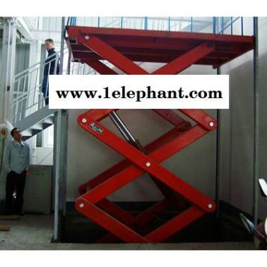 宇恒SJG1.5-3 固定剪叉式升降机 液压升降机 货物运输升降机 汽车举升机 仓库升降机 固定式升降机专业定制