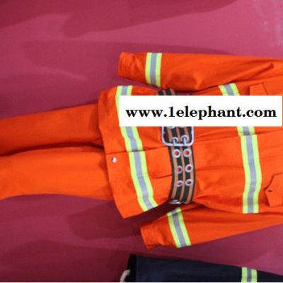 【消防服套装】97个人安防器材 阻燃工作服五件套装 江山得利牌图3