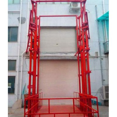 小型导轨式升降机 小型固定升降机 移动剪叉式升降机液压升降平台 固定式升降机图4