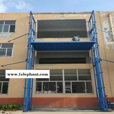 导轨式液压升降机厂家定做_电动液压升降机_移动式液压升降机图1