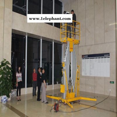 重庆市捷倢JJIEGTWY8升降机厂家 桅柱铝合金升降机 液压升降机捷倢JJIE升降机 出租升降机图8