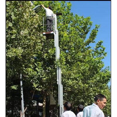 重庆市捷倢JJIEGTWY8升降机厂家 桅柱铝合金升降机 液压升降机捷倢JJIE升降机 出租升降机图5