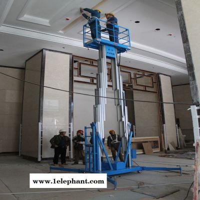 重庆市捷倢JJIEGTWY8升降机厂家 桅柱铝合金升降机 液压升降机捷倢JJIE升降机 出租升降机图3