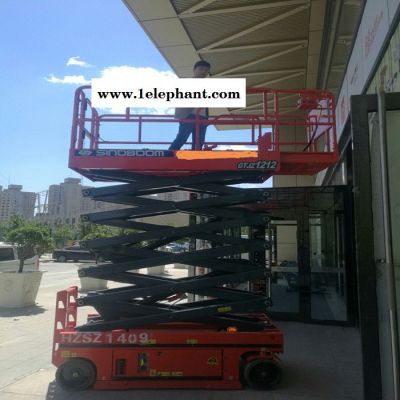 重庆市捷倢JJIEGTWY8升降机厂家 桅柱铝合金升降机 液压升降机捷倢JJIE升降机 出租升降机图2