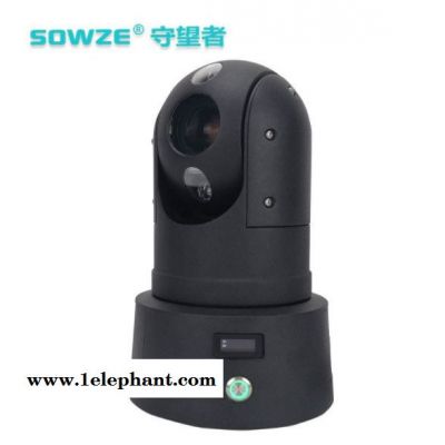 守望者sowze装修电力工地野外专用经济型布控球 带GPS/WiFi/4G蓝牙 人脸 安全帽 自带电池一体布控球