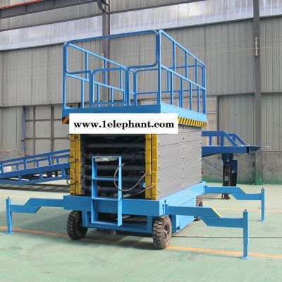 富国FGCY 移动剪叉式升降机升降机 4-18米高空作业平台升降机图2