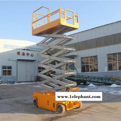 全自行升降机升降平台移动剪叉电动液压升降车小型家用升降机图3