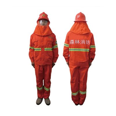 **耐高温消防服-橘红防护服材质厂家
