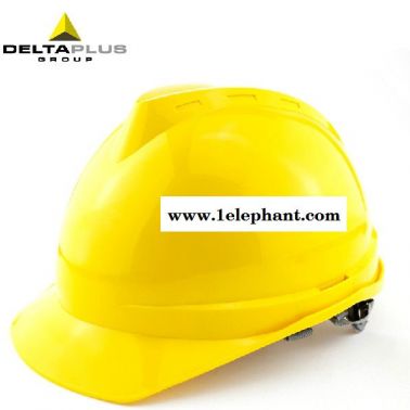 代尔塔安全帽工地工厂防护帽 防紫外线 高纯度HDPE防砸102101