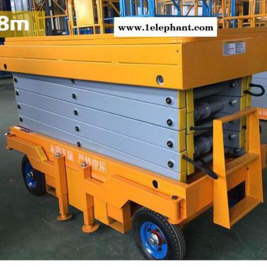 鑫达 500kg升降机电动液压升降机 自动升降平台 **小型升降机 液压剪叉式升降机 电动升降平台高空作业平台