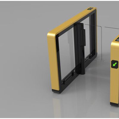 北京龙鼎瑞通 人行道闸门 闸机安检 工厂直销 室外防水 经久耐用 0.5s快速通过图3