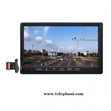 远驰视讯/gallopvideo 录像显示器 DVR录像显示器SD卡存储AHD1080P拍照监视器安检汽车底盘探测仪用