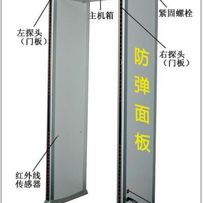 测温安检门_认准捷安克安防专注安检设备20年_全国发货  测温安检门 测温金属探测门图3