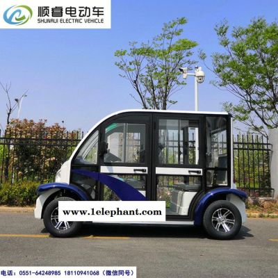 顺睿ST-6042PF 四座巡逻车 治安管理巡逻车 电动安检巡视车 社区巡逻车价格图2
