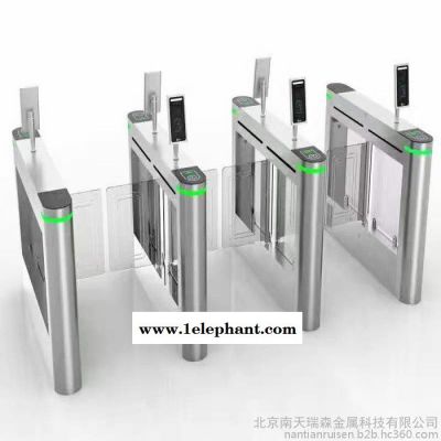 南天瑞森 人行道闸厂家 供应 人脸识别安检闸机 人行通道闸报价 智能人行闸机安装 人行通道摆闸系统图6