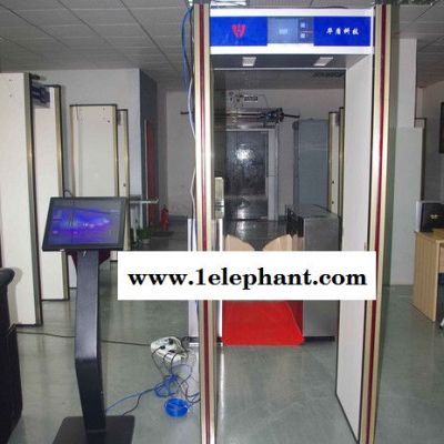 广西违禁品探测门厂商 多功能车站危险品安检门图2