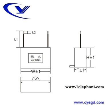 纯源【厂家批发】浪涌消除器 安检仪电容器定制 MCR-P 0.22uF+220R 2W 250V