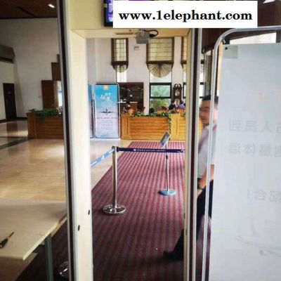 铜铁铝厂安检门/金属探测门适于娱乐场所KTV超市工厂展会防盗 人脸识别测温安检门图6