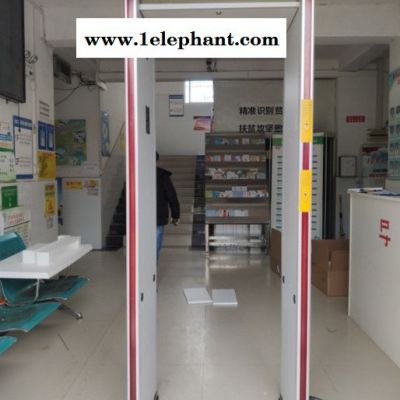 铜铁铝厂安检门/金属探测门适于娱乐场所KTV超市工厂展会防盗 人脸识别测温安检门图4
