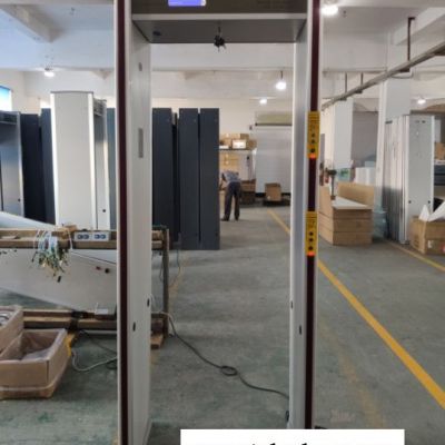 铜铁铝厂安检门/金属探测门适于娱乐场所KTV超市工厂展会防盗 人脸识别测温安检门图2
