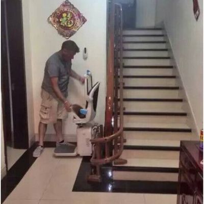芜湖**启运座椅式无障碍升降机老年人升降机图1