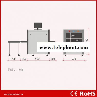 供应安尔K5030C法院、娱乐场所、酒店、X光安检机