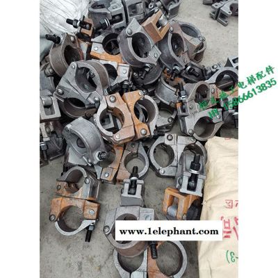恒义HY【施工电梯附墙扣件 施工升降机扶墙扣件 施工电梯升降机配件76管子 】图6