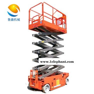 鲁鑫SJCY0.3-10 自行走升降机  升降机   电动升降平台  升降平台  厂家供应