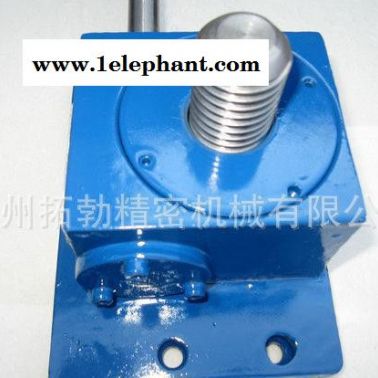 拓勃精密SJA20螺旋丝杆升降机手动电动蜗轮丝杆升降机