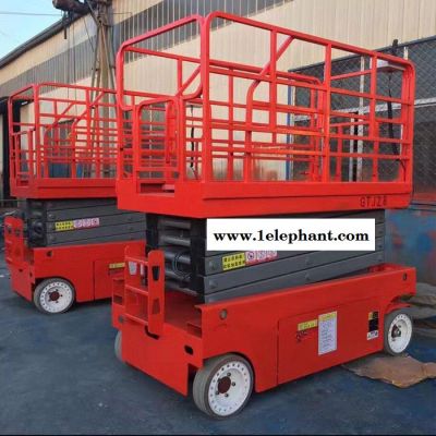 英大机械 电动升降机 高空作业维修平台车 全自行走式升降机