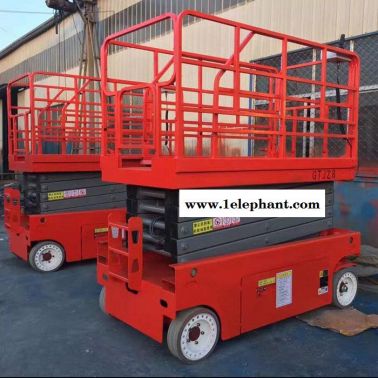 英大机械 电动升降机 高空作业维修平台车 全自行走式升降机