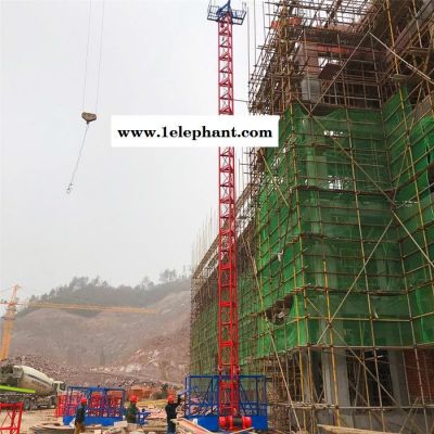 单柱单笼提升机 施工升降机 龙门架升降机 建筑物料提升机 井架式提升机 升降机平台图8
