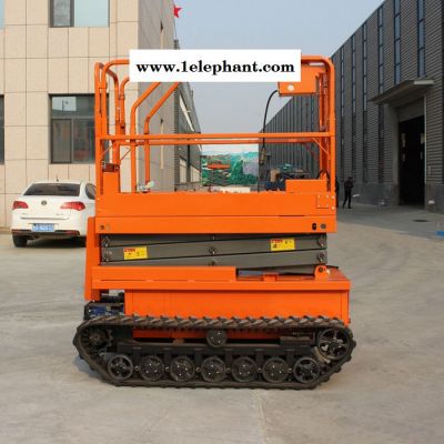 供应履带自行式升降机 越野式自行走升降机 高空作业升降平台图5