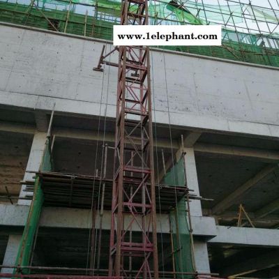 衡顺直销SS80/80型建筑工地提升物料用双笼物料施工升降机 施工升降机厂家图4