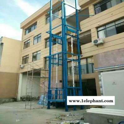 富力SJD 液压升降机 库房导轨式升降货梯 液压升降货梯价格图5