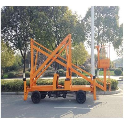 QYQB小区高空作业机械 上饶市启运专业定制升降机 曲臂式液压升降机 自行式曲臂举升机图4