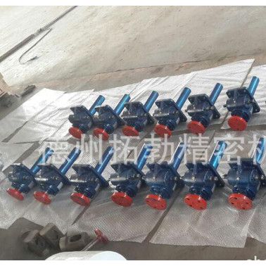 拓勃精密SJA200螺旋丝杆升降机手动电动蜗轮丝杆升降机